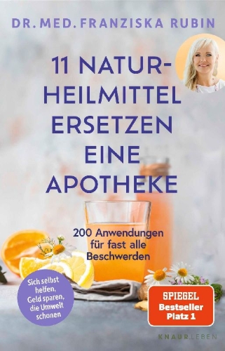 Buchcover und Innenansicht für das Buch: 11 Naturheilmittel ersetzen eine Apotheke
