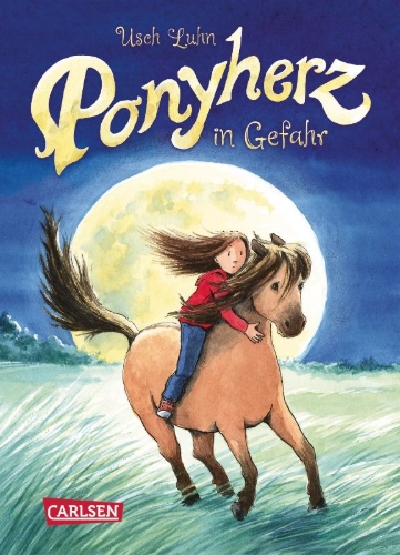 Buchcover und Innenansicht für das Buch: Ponyherz 02: Ponyherz in Gefahr