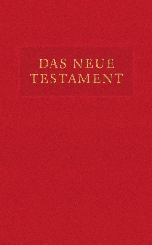 Buchcover und Innenansicht für das Buch: Das neue Testament