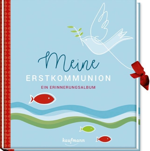 Buchcover und Innenansicht für das Buch: Meine Erstkommunion