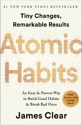 Buchcover und Innenansicht für das Buch: Atomic Habits