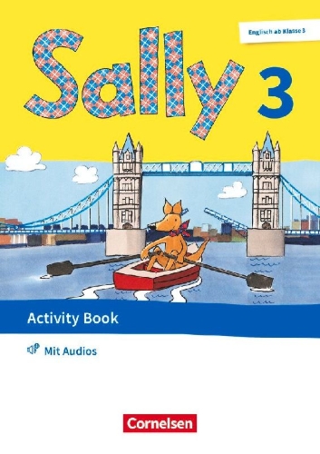 Buchcover und Innenansicht für das Buch: Sally. Englisch ab Klasse 3. 3. Schuljahr - Activity Book