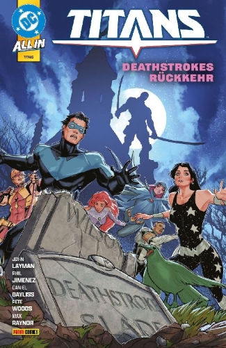 Buchcover und Innenansicht für das Buch: Titans #22-#27, Titans 2025 Annual #1