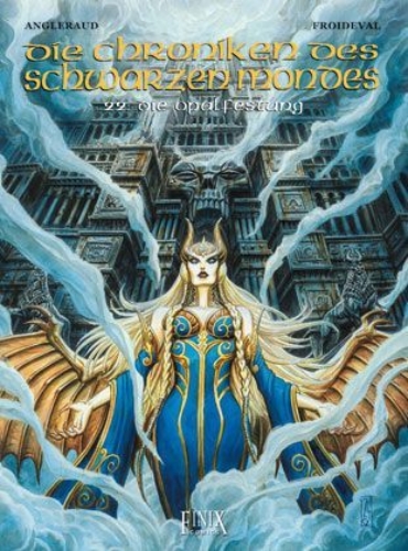 Buchcover und Innenansicht für das Buch: Die Chroniken des schwarzen Mondes
