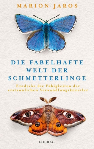 Buchcover und Innenansicht für das Buch: Die fabelhafte Welt der Schmetterlinge