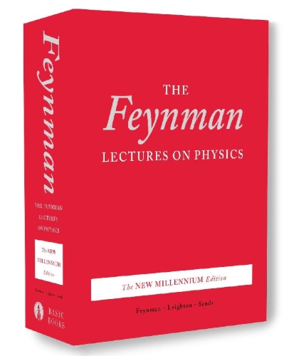 Buchcover und Innenansicht für das Buch: The Feynman Lectures on Physics. The New Millennium Edition