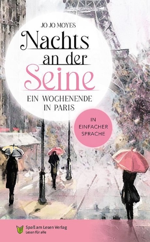 Buchcover und Innenansicht für das Buch: Nachts an der Seine - Ein Wochenende in Paris