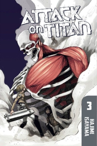 Buchcover und Innenansicht für das Buch: Attack on Titan 03