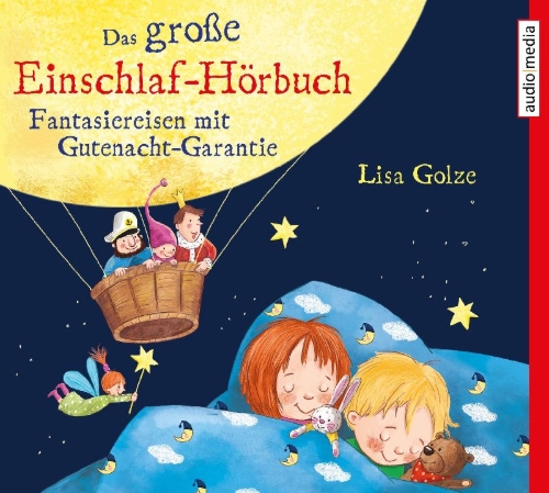Buchcover und Innenansicht für das Buch: Das große Einschlaf-Hörbuch