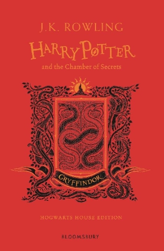 Buchcover und Innenansicht für das Buch: Harry Potter Harry Potter and the Chamber of Secrets. Gryffindor Edition
