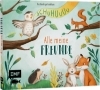 Buchcover und Innenansicht für das Buch: Schuhuuu - Alle meine Freunde - Das Kindergartenalbum (Waldtiere)