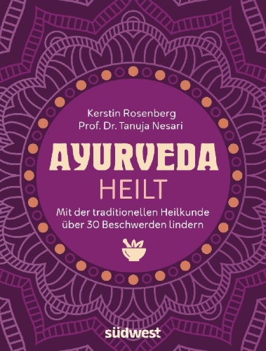 Buchcover und Innenansicht für das Buch: Ayurveda heilt