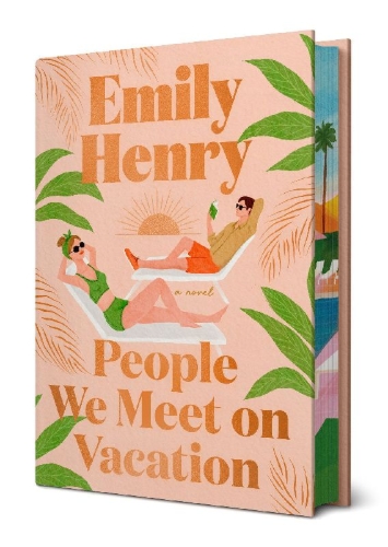 Buchcover und Innenansicht für das Buch: People We Meet on Vacation