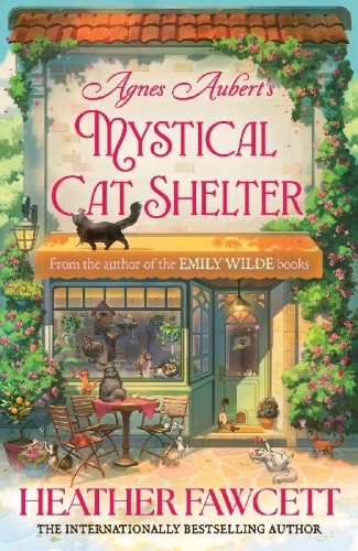 Buchcover und Innenansicht für das Buch: Agnes Aubert's Mystical Cat Shelter