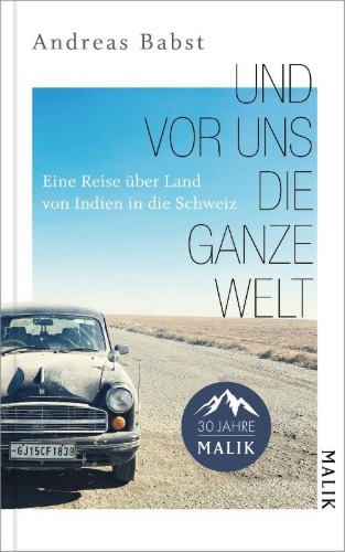 Buchcover und Innenansicht für das Buch: Und vor uns die ganze Welt