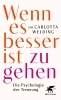 Buchcover und Innenansicht für das Buch: Wenn es besser ist zu gehen