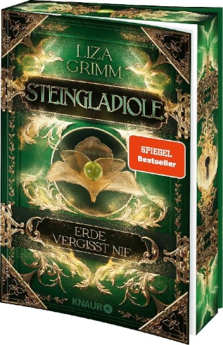 Buchcover und Innenansicht für das Buch: Steingladiole. Erde vergisst nie