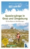 Buchcover und Innenansicht für das Buch: Spaziergänge in Graz und Umgebung