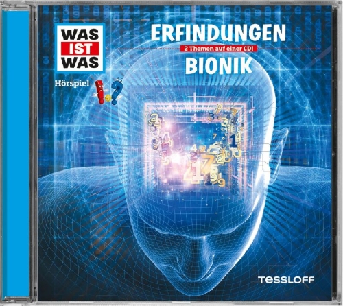 Buchcover und Innenansicht für das Buch: Was ist was Hörspiel-CD: Erfindungen/ Bionik