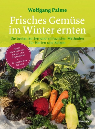 Buchcover und Innenansicht für das Buch: Frisches Gemüse im Winter ernten