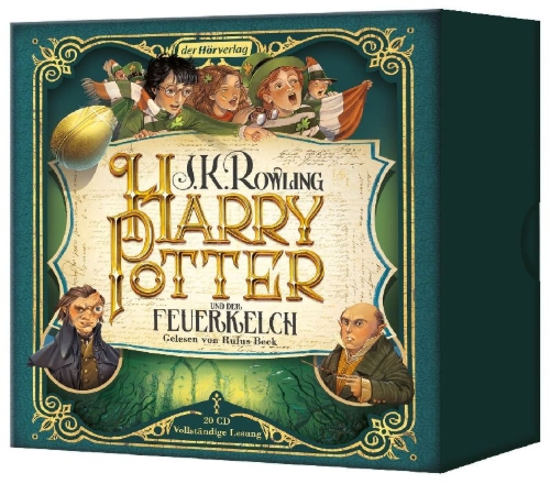 Buchcover und Innenansicht für das Buch: Harry Potter and the Goblet of Fire