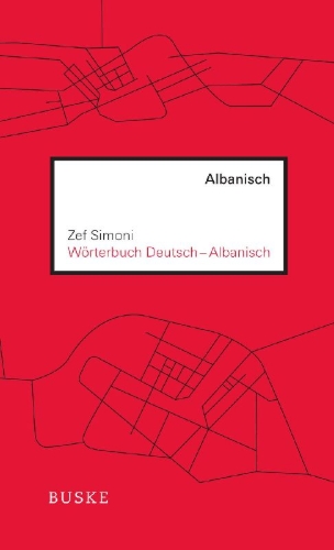 Buchcover und Innenansicht für das Buch: Wörterbuch Deutsch - Albanisch