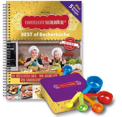 Buchcover und Innenansicht für das Buch: Kinderleichte Becherküche - BEST of Becherküche (Band 9)