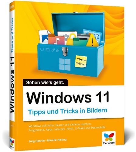 Buchcover und Innenansicht für das Buch: Windows 11