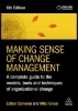 Buchcover und Innenansicht für das Buch: Making Sense of Change Management