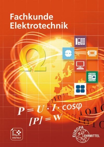 Buchcover und Innenansicht für das Buch: Fachkunde Elektrotechnik