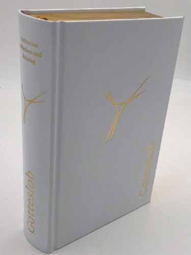 Buchcover und Innenansicht für das Buch: Gotteslob. Katholisches Gebet- und Gesangbuch - Ausgabe für das Erzbistum München und Freising