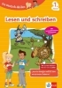 Buchcover und Innenansicht für das Buch: Die Deutsch-Helden. Lesen und schreiben 1. Klasse