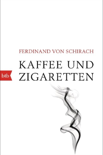 Buchcover und Innenansicht für das Buch: Kaffee und Zigaretten