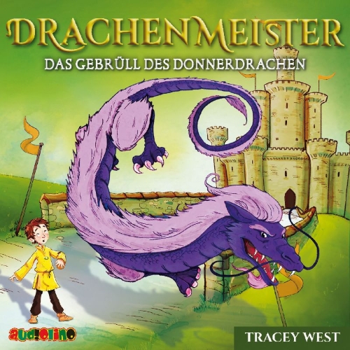 Buchcover und Innenansicht für das Buch: Drachenmeister 08: Das Gebrüll des Donnerdrachen