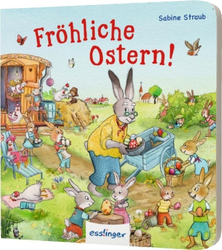 Buchcover und Innenansicht für das Buch: Fröhliche Ostern!