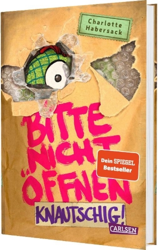 Buchcover und Innenansicht für das Buch: Bitte nicht öffnen 9: Knautschig!