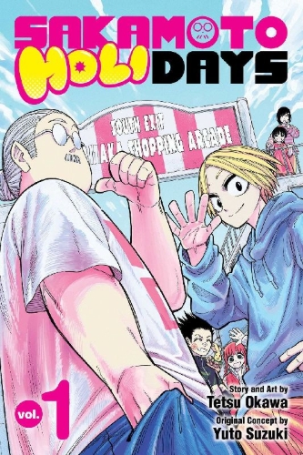Buchcover und Innenansicht für das Buch: Sakamoto Holidays, Vol. 1