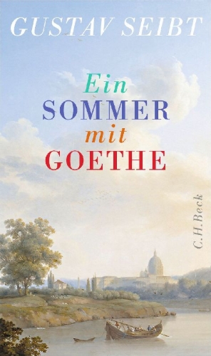 Buchcover und Innenansicht für das Buch: Ein Sommer mit Goethe