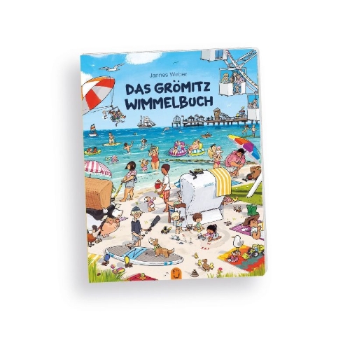 Buchcover und Innenansicht für das Buch: Das Grömitz Wimmelbuch