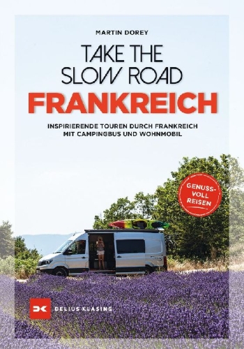 Buchcover und Innenansicht für das Buch: Take the slow road France