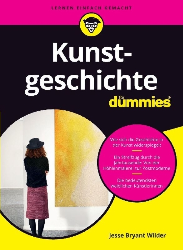 Buchcover und Innenansicht für das Buch: Kunstgeschichte für Dummies