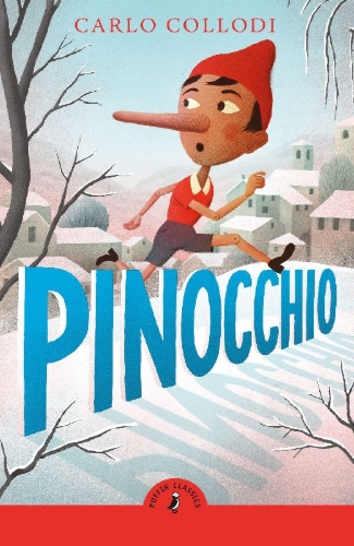 Buchcover und Innenansicht für das Buch: Pinocchio