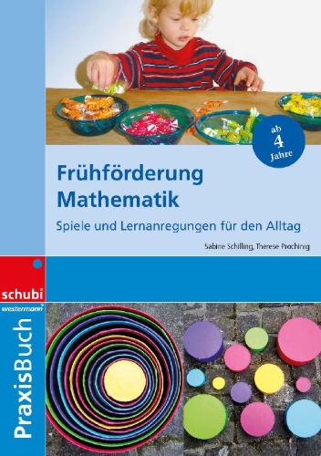 Buchcover und Innenansicht für das Buch: Frühförderung Mathematik Praixsbuch