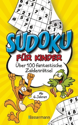 Buchcover und Innenansicht für das Buch: Puzzle Arcade: Sudoku for Kids
