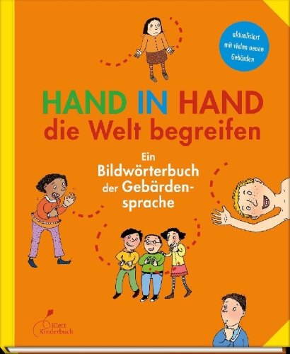 Buchcover und Innenansicht für das Buch: Hand in Hand die Welt begreifen
