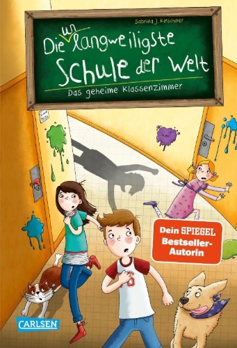 Buchcover und Innenansicht für das Buch: Die unlangweiligste Schule der Welt 2: Das geheime Klassenzimmer