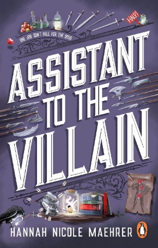 Buchcover und Innenansicht für das Buch: Assistant to the Villain
