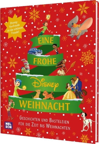 Buchcover und Innenansicht für das Buch: Disney Vorlesebuch: Eine frohe Disney Weihnacht