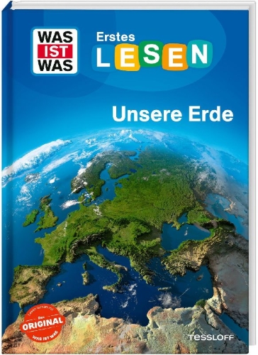 Buchcover und Innenansicht für das Buch: WAS IST WAS Erstes Lesen. Unsere Erde