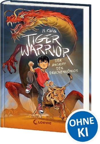 Buchcover und Innenansicht für das Buch: Tiger Warrior - Attack Of The Dragon King